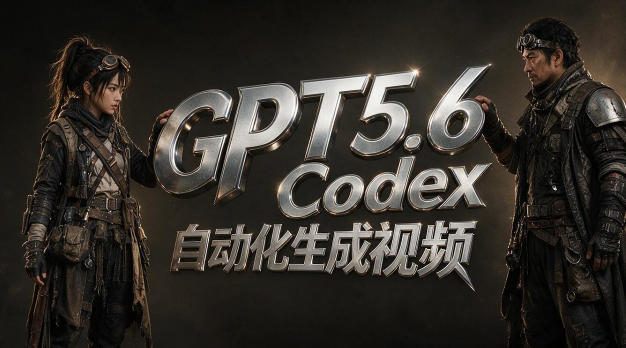 GPT5.6+Codex自动化生成视频全流程实战,从提示词设计、角色设定、封面海报,到视频生成思路与自动化工作流-第一资源库